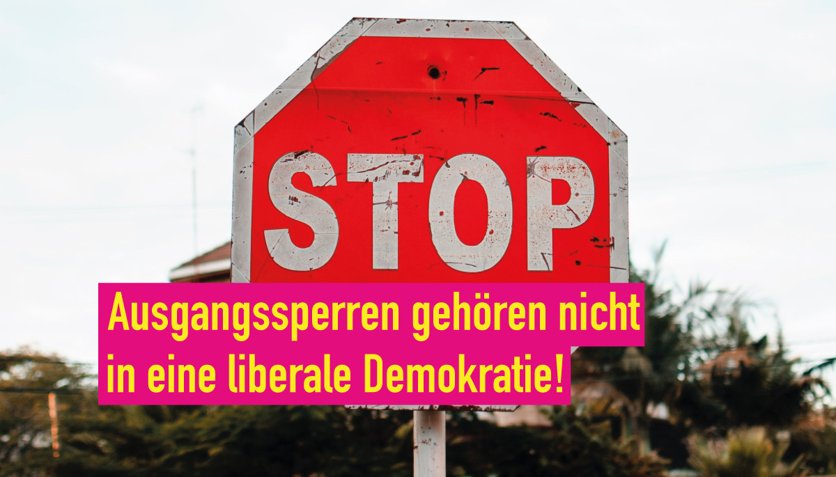 Motiv mit Stoppschild