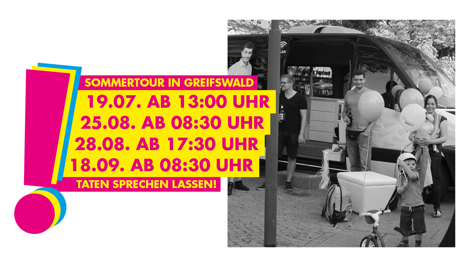 Tourdaten in Greifswald
