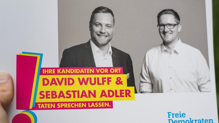 Flyer David Wulff, Sebastian Adler