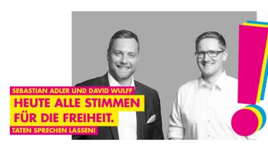 Wahlaufruf David Wulff und Sebastian Adler